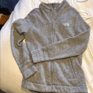North face zip up